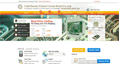 Desktop Screenshot of goldphoenixpcb.com